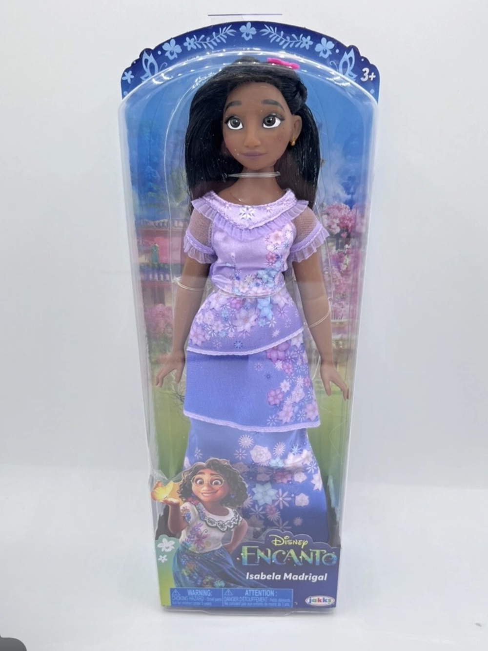 Disney Isabela Madrigal Lavender Floral Dress Doll